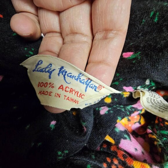 70s Lady Manhattan pointy collar long sleeve shirt . size 9 - 10 - Picture 10 of 10